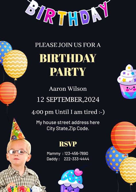 birthday invites online|online birthday invite maker.